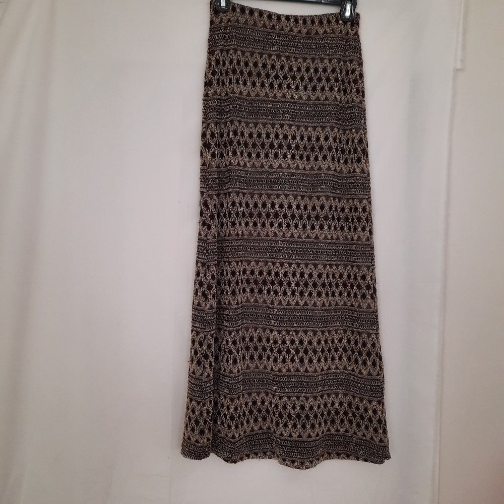 Women's long skirt, lined